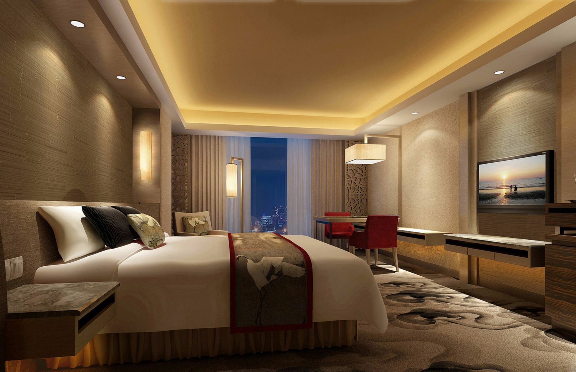 Jinan Luxury Blue Horizon Hotel Екстериор снимка