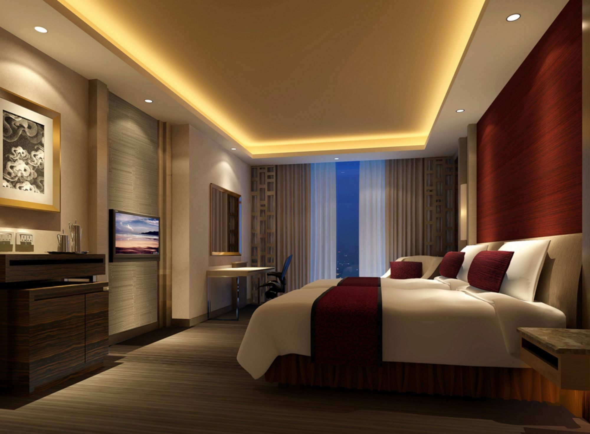 Jinan Luxury Blue Horizon Hotel Екстериор снимка