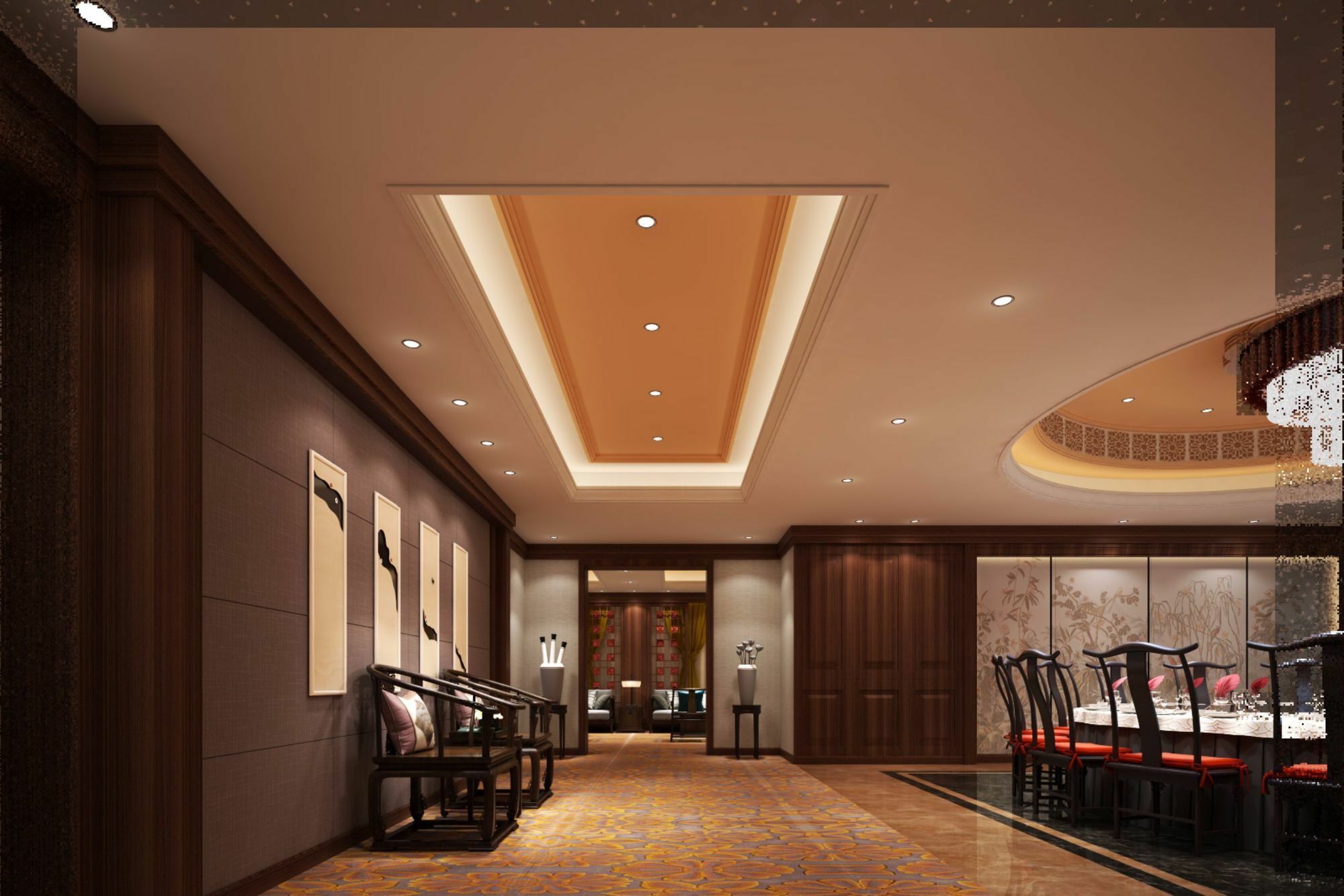 Jinan Luxury Blue Horizon Hotel Екстериор снимка