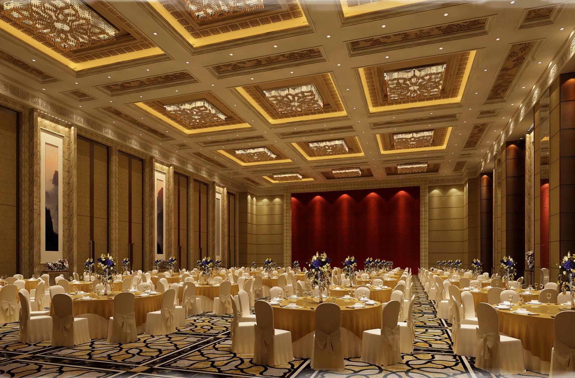 Jinan Luxury Blue Horizon Hotel Екстериор снимка