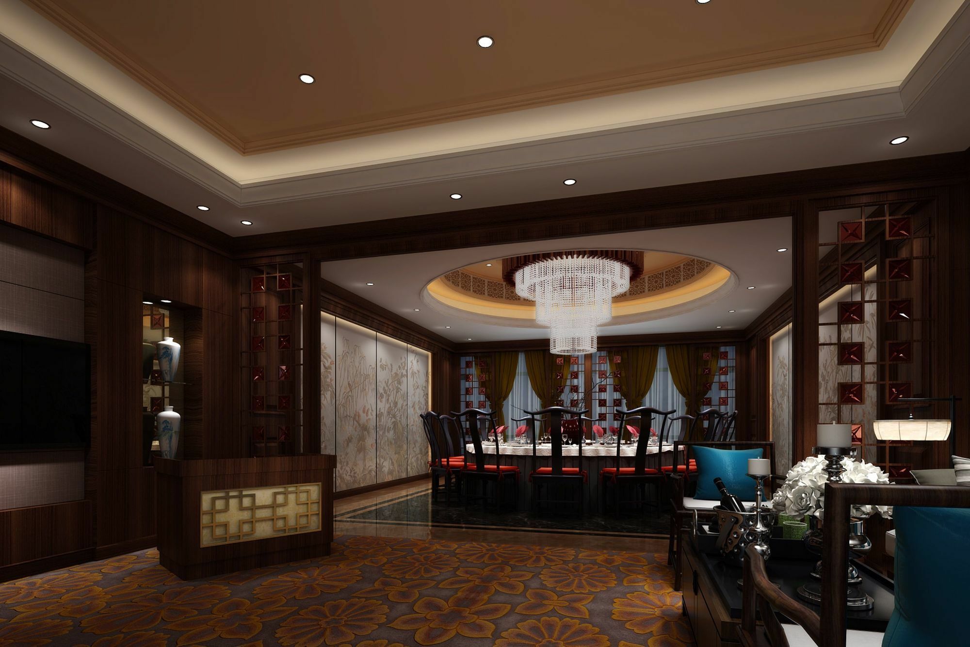 Jinan Luxury Blue Horizon Hotel Екстериор снимка