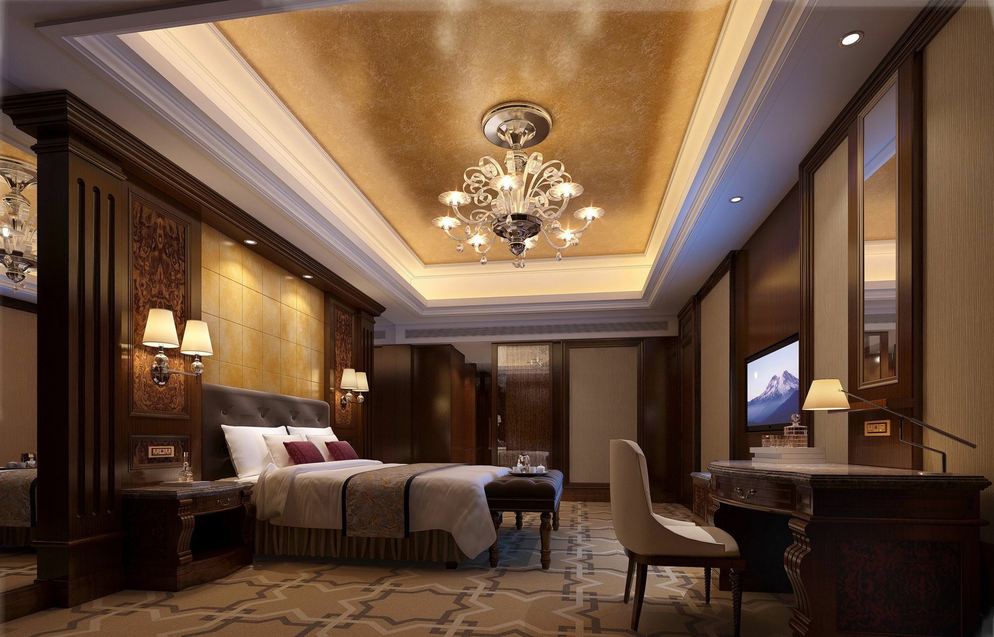 Jinan Luxury Blue Horizon Hotel Екстериор снимка