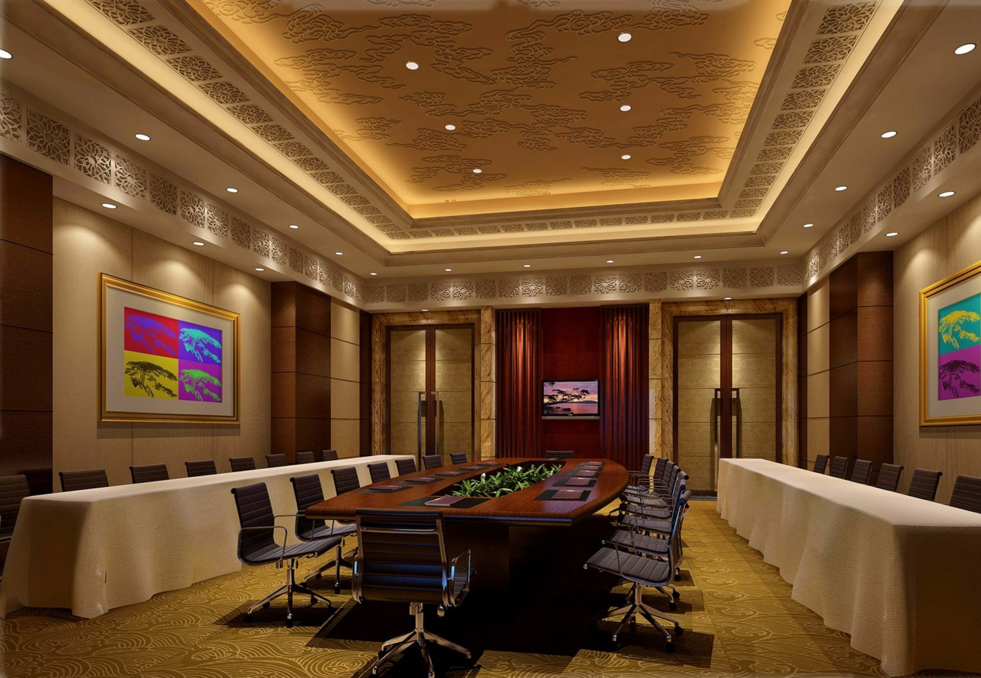 Jinan Luxury Blue Horizon Hotel Екстериор снимка